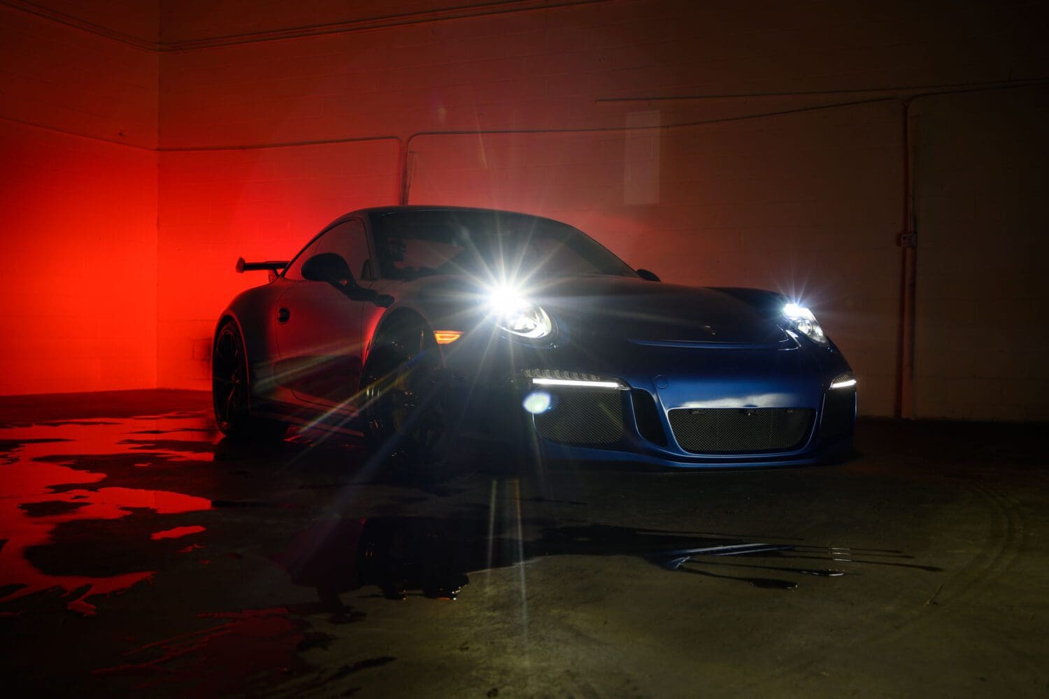 Porsche 911 headlights